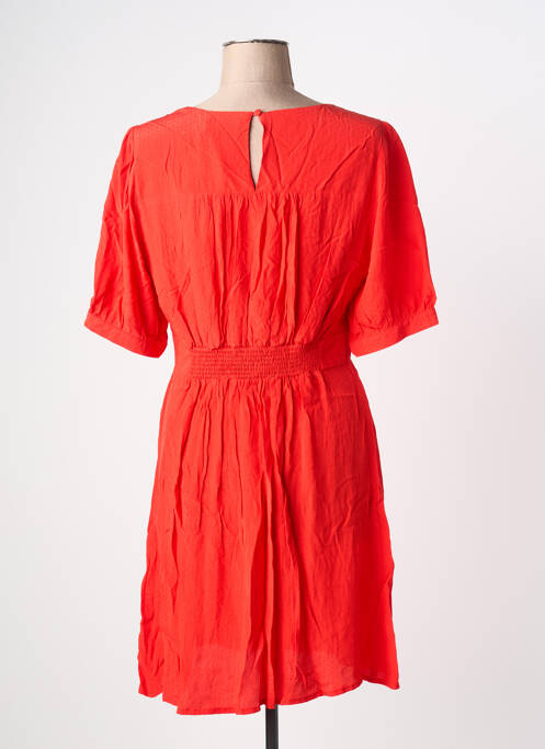 Robe mi-longue rouge LA PETITE ETOILE femme