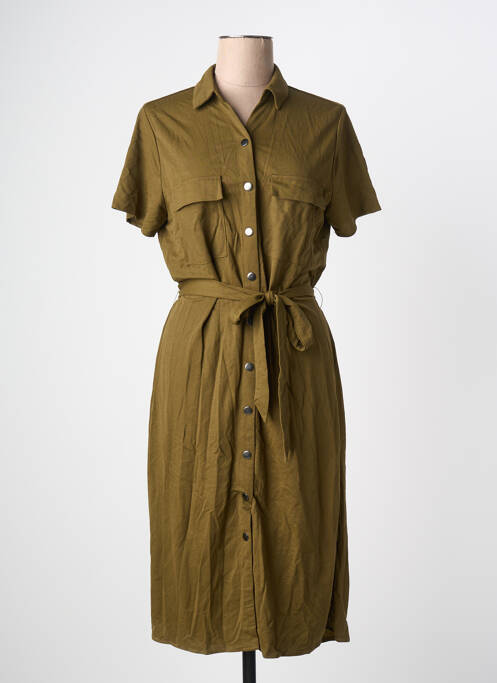 Robe mi-longue vert VILA femme