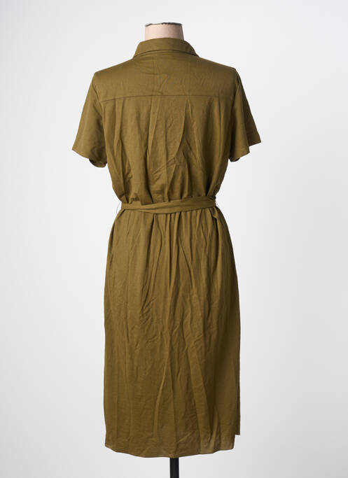 Robe mi-longue vert VILA femme