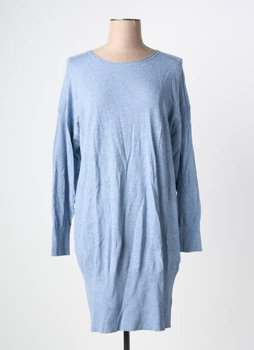 Robe pull bleu SANDWICH femme
