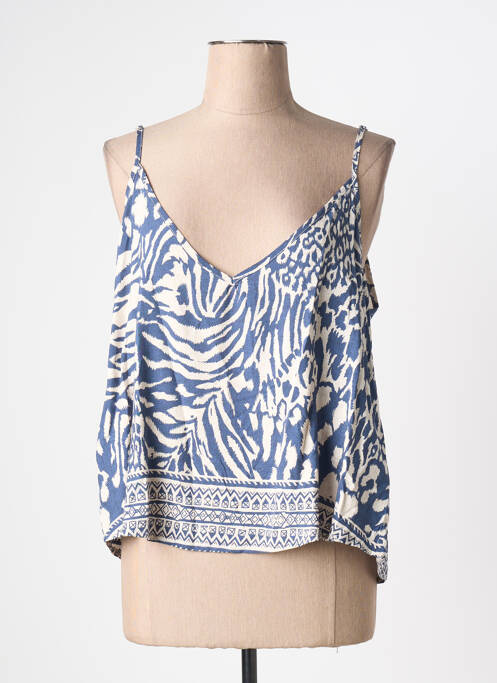 Top bleu MOLLY BRACKEN femme