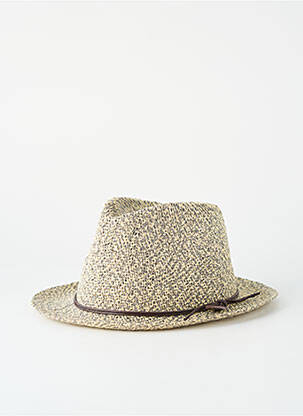 Chapeau beige MTM homme