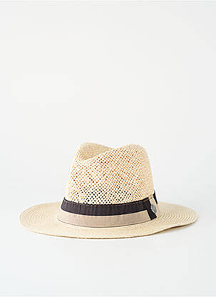 Chapeau beige CHAPELLERIE HERMAN homme