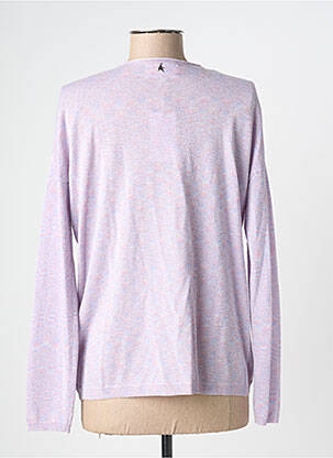 Gilet manches longues violet SUD EXPRESS femme