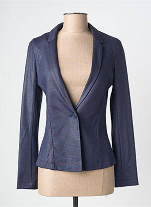 Blazer coupe cintrée bleu ONE STEP femme