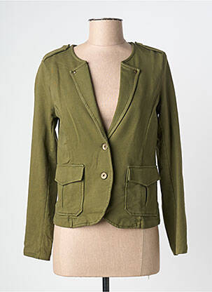 Veste casual poches vert PAKO LITTO femme
