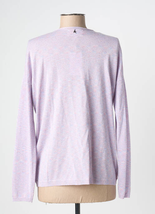 Gilet manches longues violet SUD EXPRESS femme