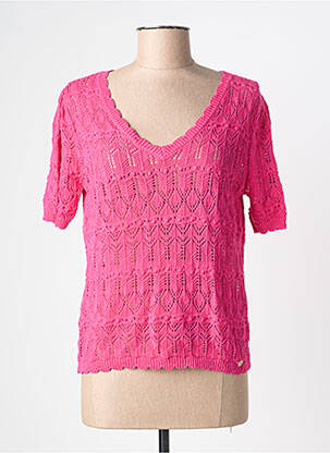 Pull rose LA PETITE ETOILE femme
