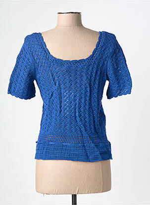 Pull bleu LA PETITE ETOILE femme