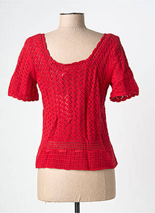 Pull rouge LA PETITE ETOILE femme