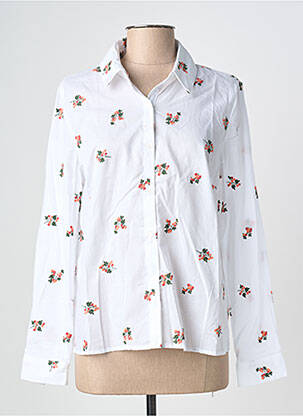 Chemisier blanc JULIE GUERLANDE femme