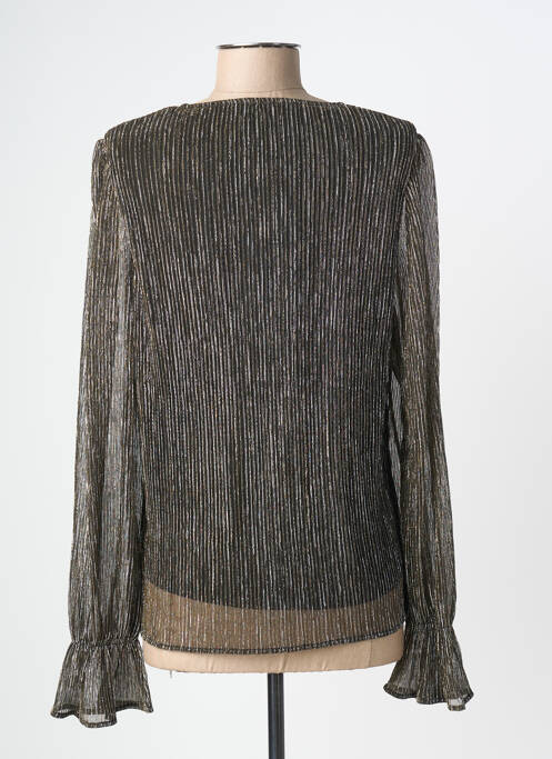 Top stretch manches longues noir MOLLY BRACKEN femme