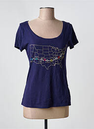 T-shirt bleu ONE STEP femme