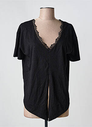 Top manches courtes manches courtes noir MOLLY BRACKEN femme