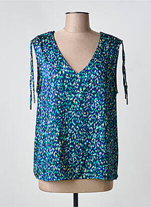Top bleu MOLLY BRACKEN femme