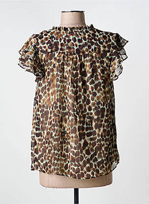 Top marron SUD EXPRESS femme