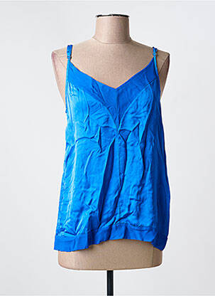 Top bleu PAKO LITTO femme