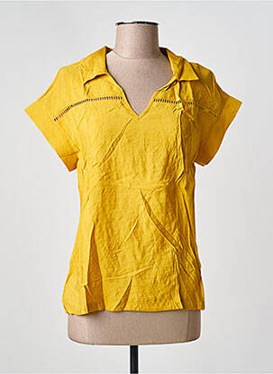 Top jaune ONE STEP femme