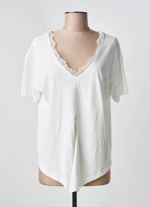 Top blanc MOLLY BRACKEN femme