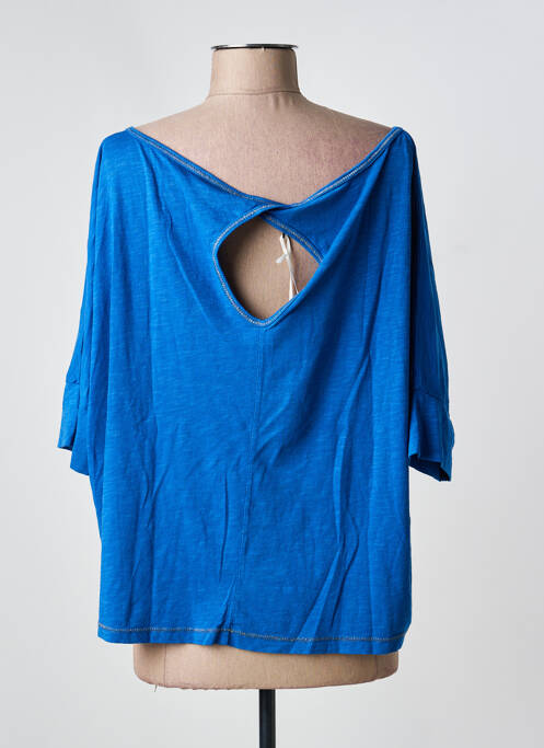 Top bleu PAKO LITTO femme