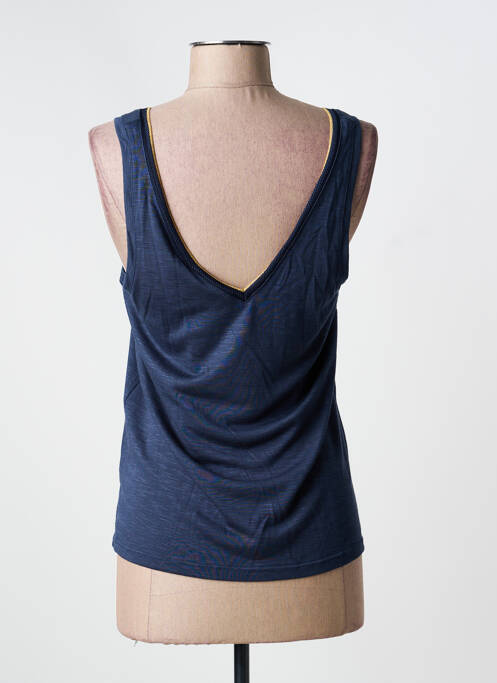 Top bleu VILA femme