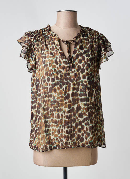 Top marron SUD EXPRESS femme