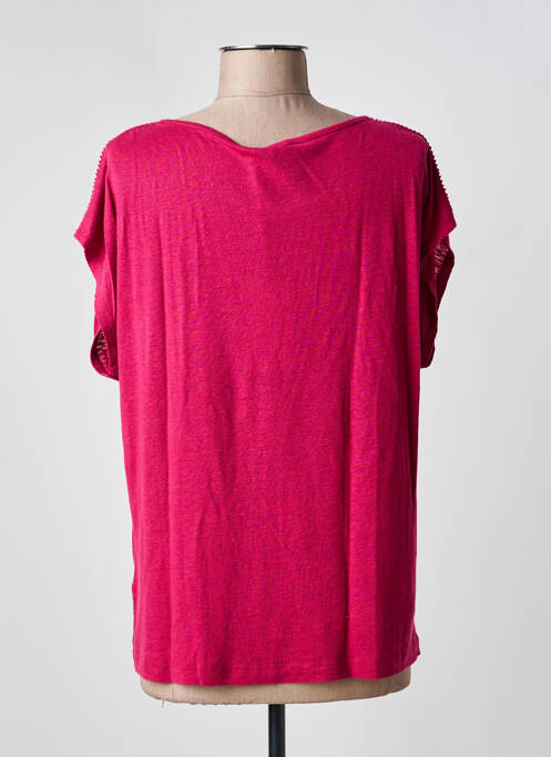 Top rose DIPLODOCUS femme