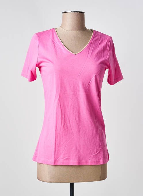 T-shirt rose JULIE GUERLANDE femme