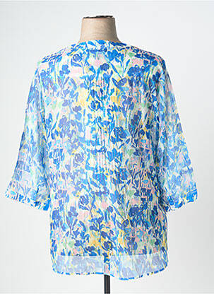 Chemisier bleu JULIE GUERLANDE femme