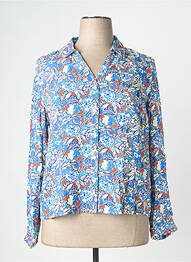 Chemisier bleu JULIE GUERLANDE femme