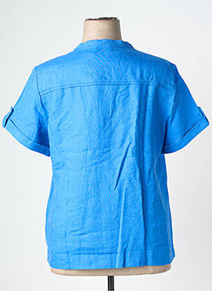 Chemisier bleu JULIE GUERLANDE femme
