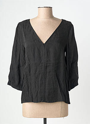 Blouse manches 3/4 manches 3/4 noir VILA femme