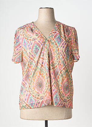 Blouse beige JULIE GUERLANDE femme