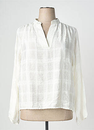Blouse blanc LA FEE MARABOUTEE femme