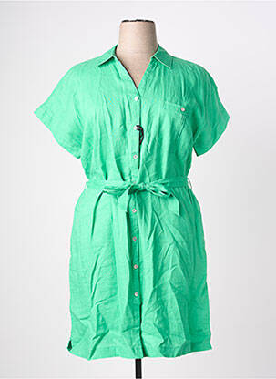 Robe mi-longue vert JULIE GUERLANDE femme