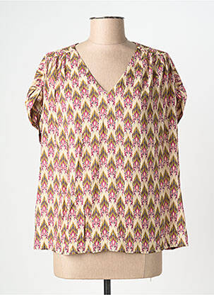 Top beige LA FEE MARABOUTEE femme