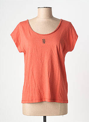 Top orange DIPLODOCUS femme