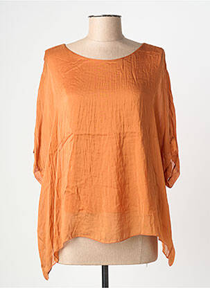 Top orange LA FÉE ATELIER BY LA FÉE MARABOUTÉE femme