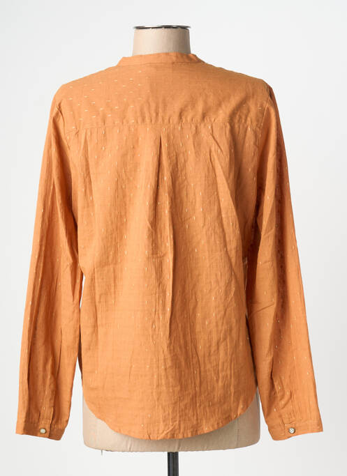Blouse marron ME-TISSE femme