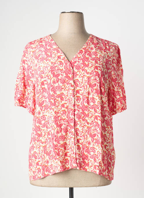 Chemisier rose JULIE GUERLANDE femme