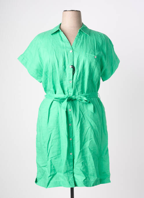 Robe mi-longue vert JULIE GUERLANDE femme