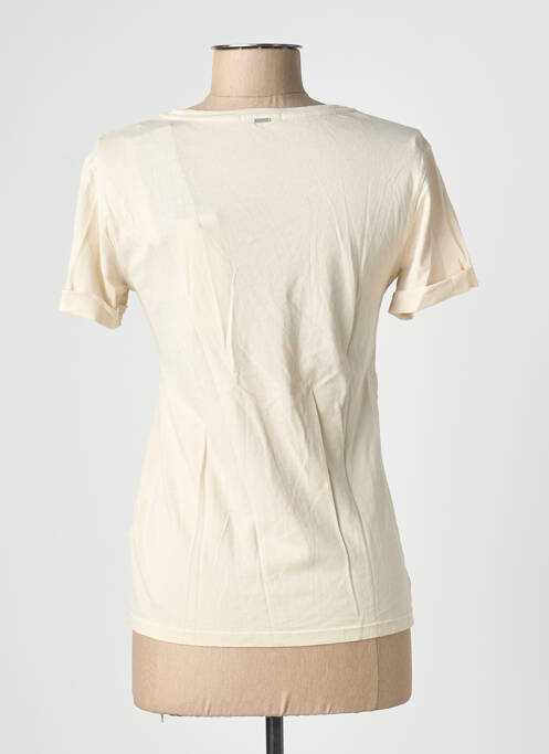 Top beige IKKS femme