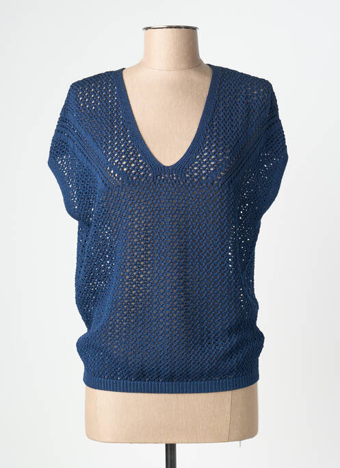 Top bleu JULIE GUERLANDE femme