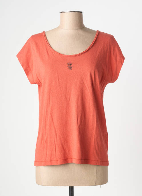 Top orange DIPLODOCUS femme