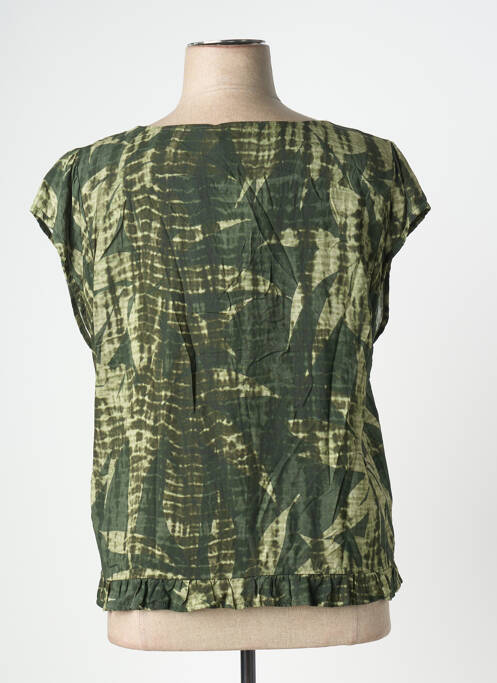 Top vert LA FEE MARABOUTEE femme
