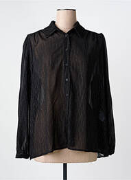 Chemisier noir LA FEE MARABOUTEE femme