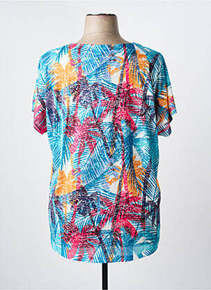T-shirt bleu JULIE GUERLANDE femme
