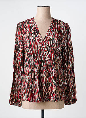 Blouse rouge JULIE GUERLANDE femme