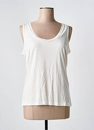 Débardeur blanc LA FEE MARABOUTEE femme