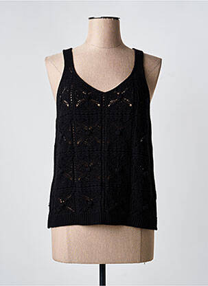 Débardeur noir LA FEE MARABOUTEE femme